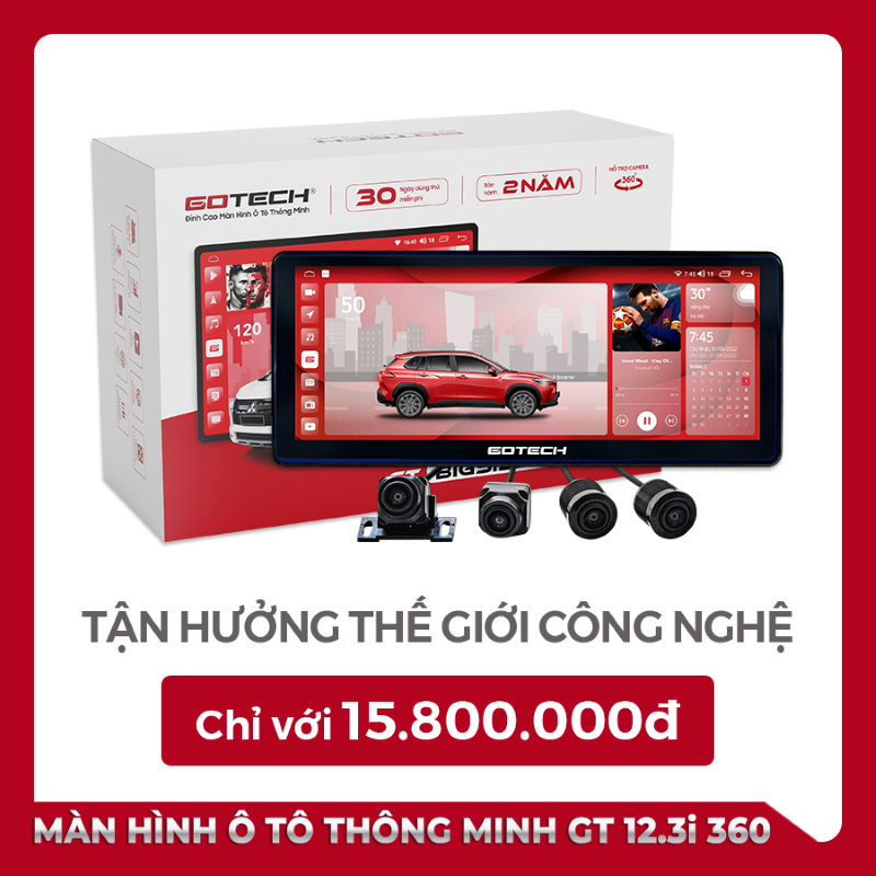 Đôi nét về màn hình Gotech GT12.3i 360