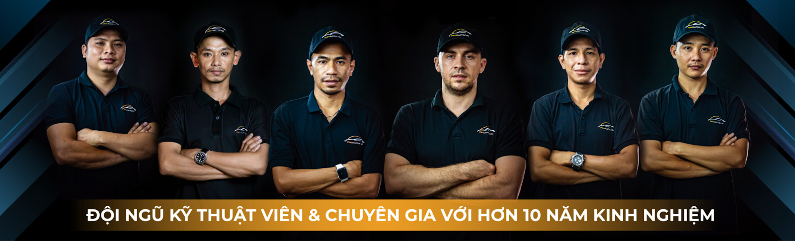 Đội ngũ kỹ thuật viên chuyên nghiệp nhiều năm kinh nghiệm