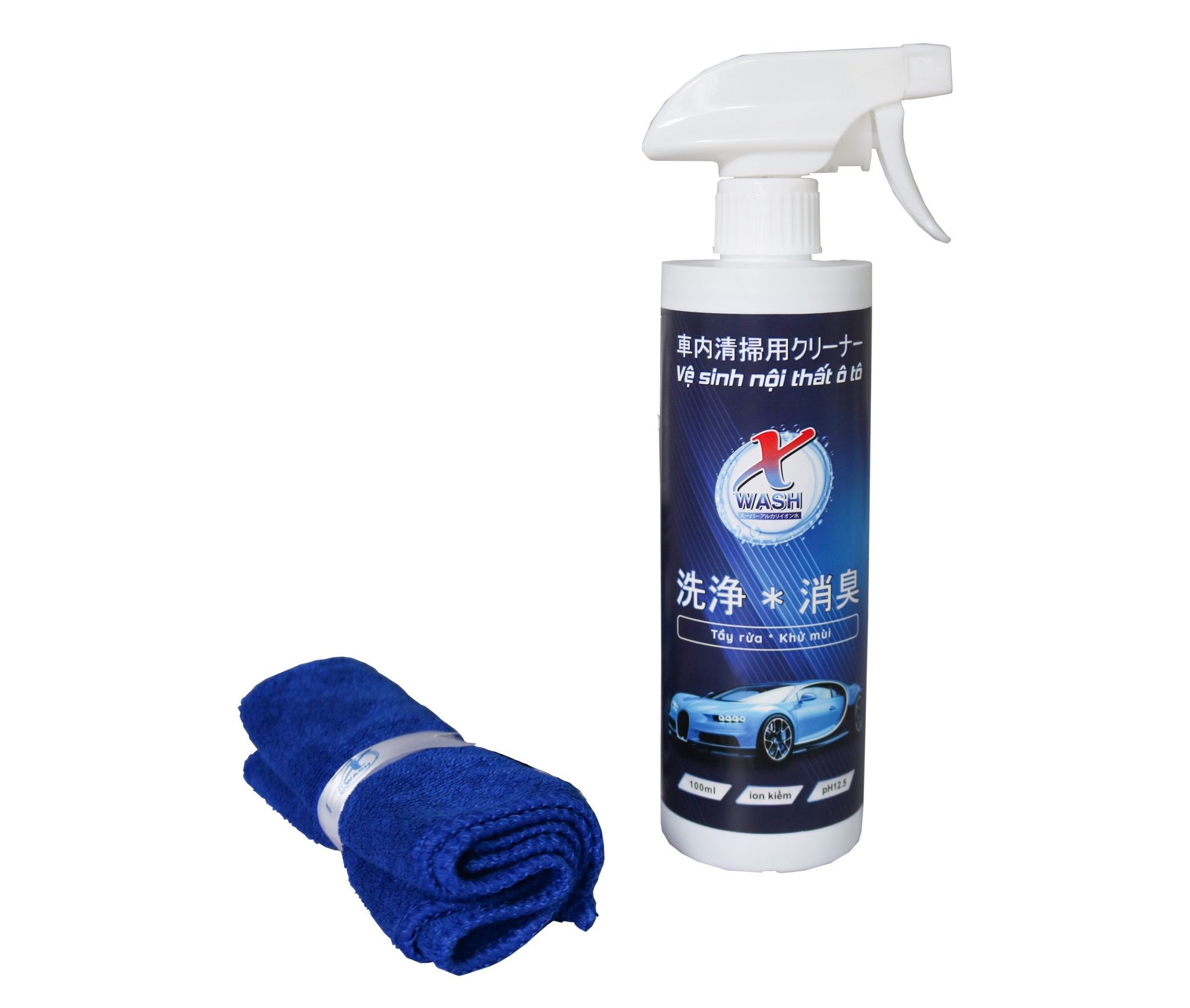 Bộ sản phẩm dung dịch vệ sinh ô tô Xwash