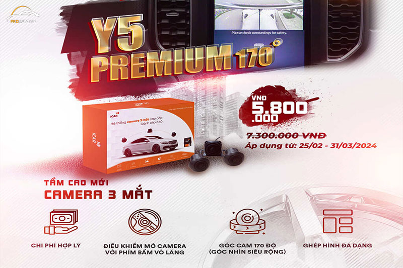 Elliview Y5 Premium 170 độ là dòng sản phẩm camera thông minh