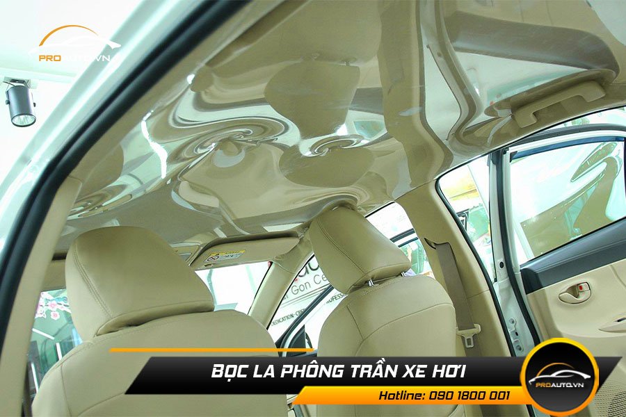 Bọc la phông trần xe Camry