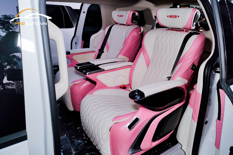 Ghế Limousine HongYi Crystal 2.0 xe Kia Carnival