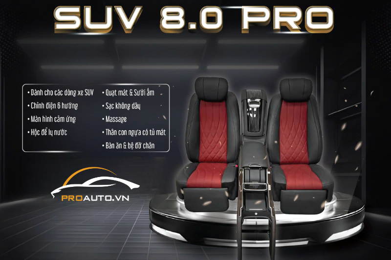 Ghế Limousine SUV 8.0 Pro