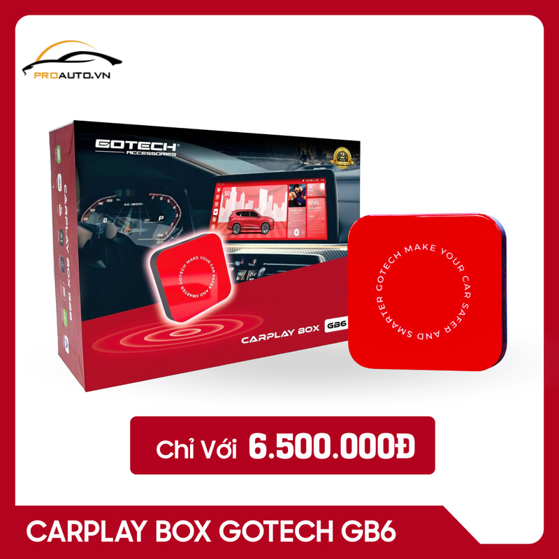 Giá Carplay Box Gotech GB6 mới nhất
