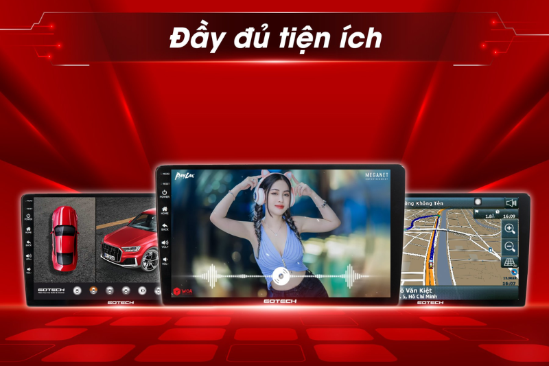 Giải trí đa phương tiện và tiện dụng dễ dàng sử dụng