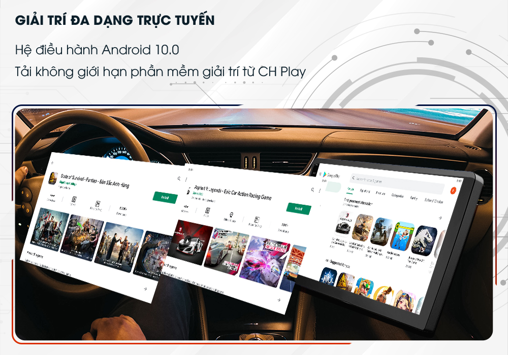 Kho ứng dụng giải trí đỉnh cao