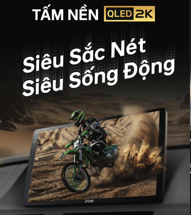 Giải trí với màn hình Android UTOUR US Series