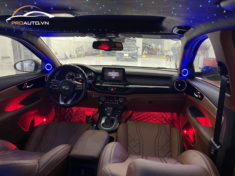 Độ led viền nội thất ô tô - Ảnh 3