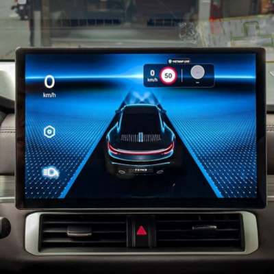 Hiển thị 3D hỗ trợ cảnh báo lệch làn cảnh báo va chạm