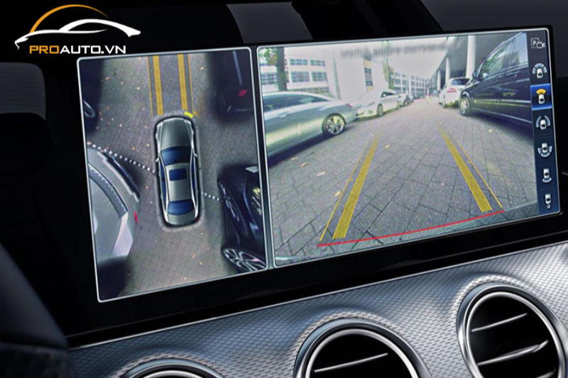 Hiển thị hình ảnh theo tín hiệu xe