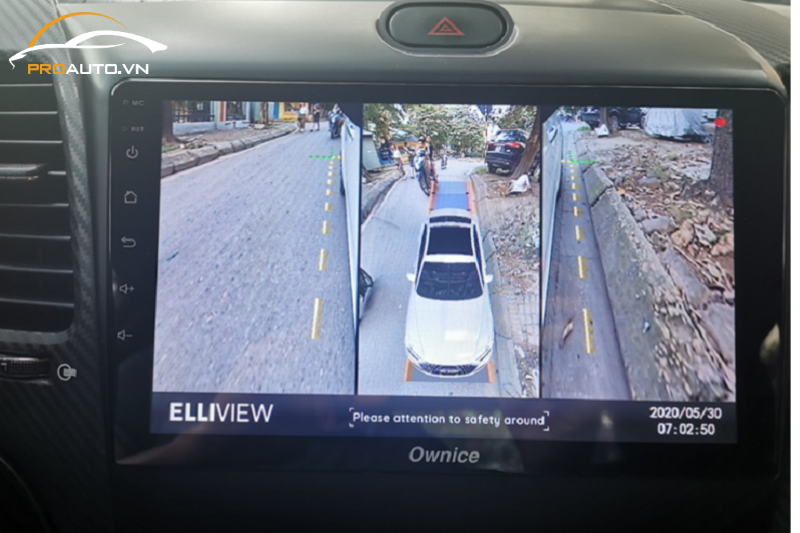 Camera 360 ô tô - Hệ thống camera quan sát toàn cảnh