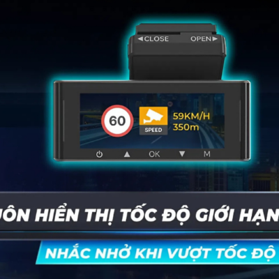 Hiển thị và cảnh báo khi vượt tốc độ giới hạn