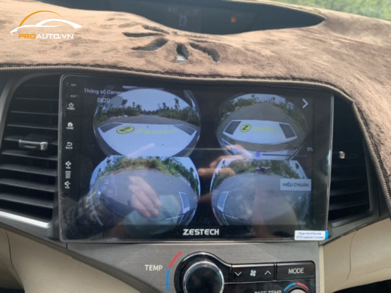 Hỗ trợ kết nối camera 360 ghi hình 4 phía 