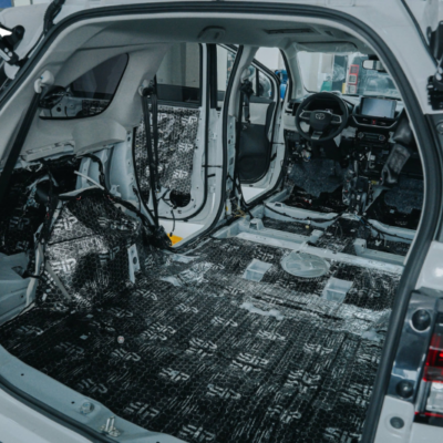 Hoàn thiện cách âm chống ồn xe Mitsubishi Xpander