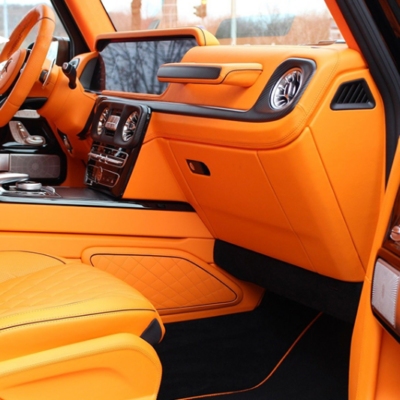 Hoàn thiện đổi màu nội thất xe hơi