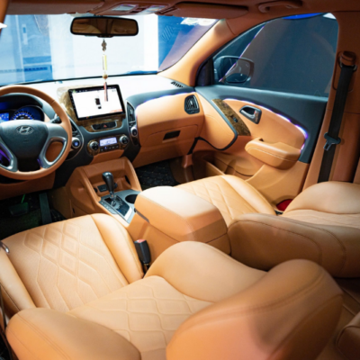 Hoàn thiện đổi màu nội thất xe Hyundai Tucson