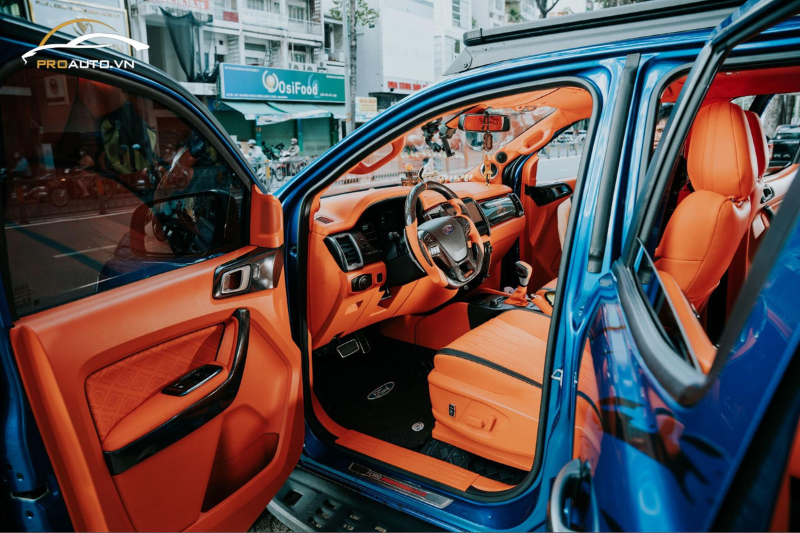 Hoàn thiện đổi màu nội thất xe ô tô