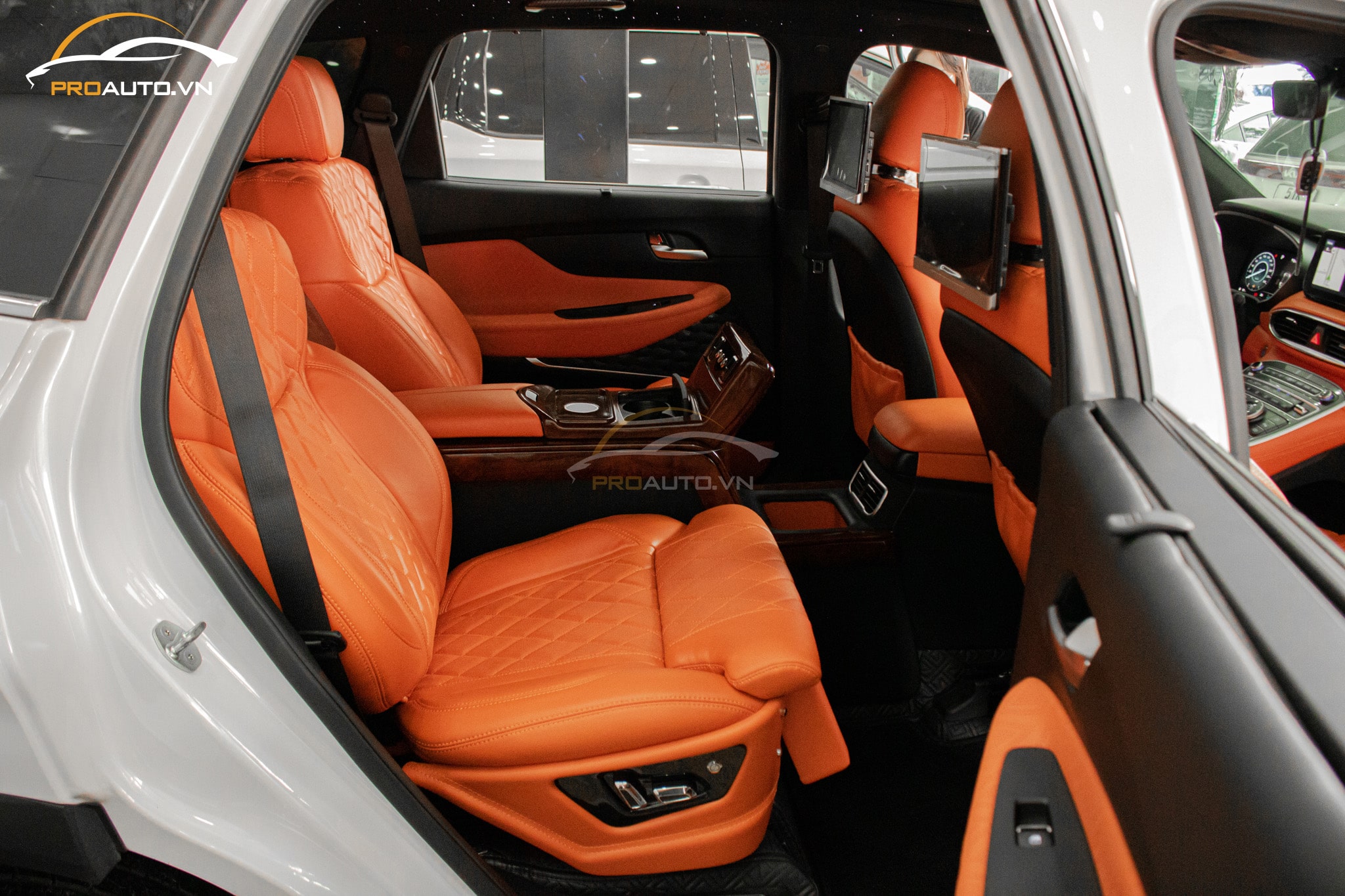 Bọc da ghế ô tô SantaFe