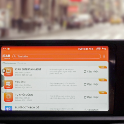 icar entertainment tren man hinh android elliview ver 5