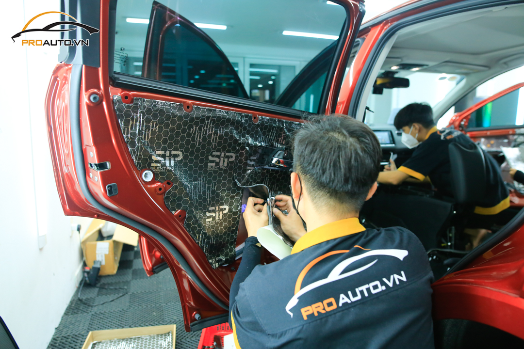 Cách Âm Honda Brio - Ảnh 3