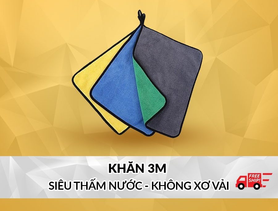 Khăn lau kính ô tô 3M