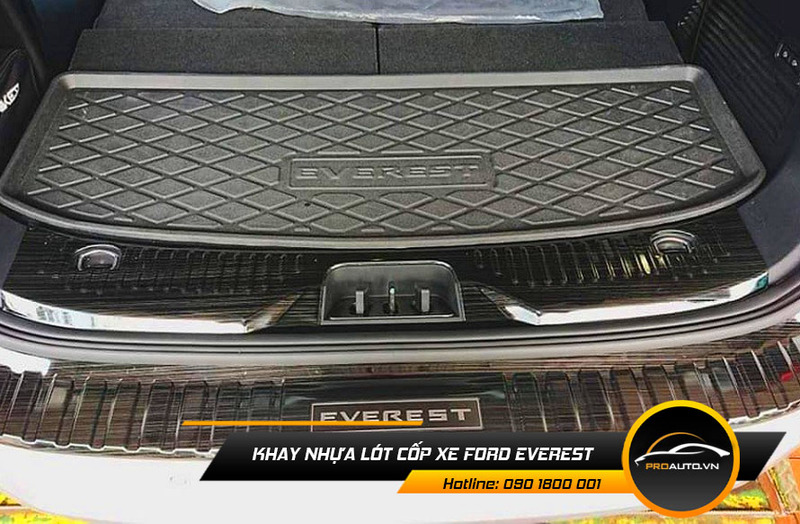 Khay nhựa lót cốp xe Ford Everest