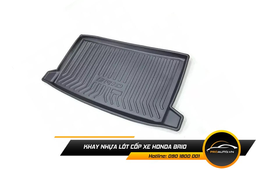 Khay nhựa lót cốp xe Honda Brio