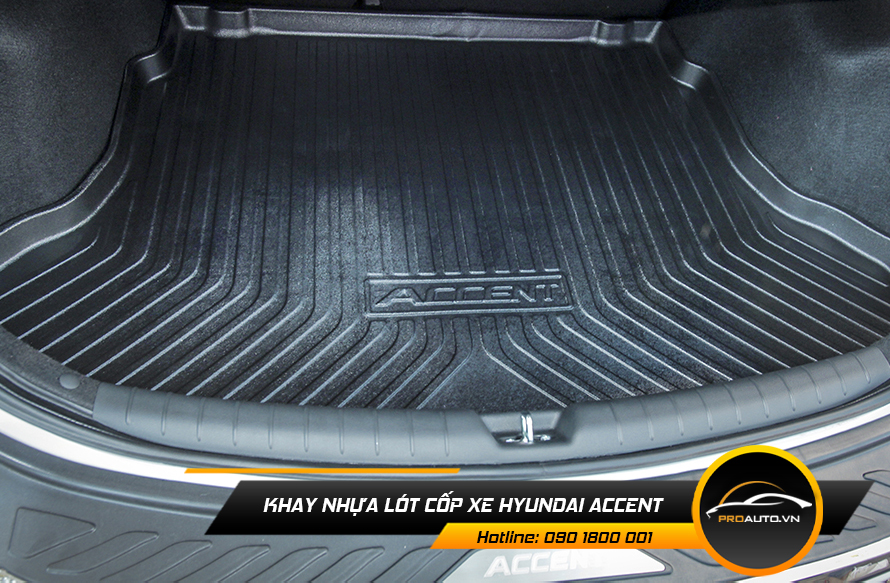 Khay nhựa lót cốp xe Hyundai Accent