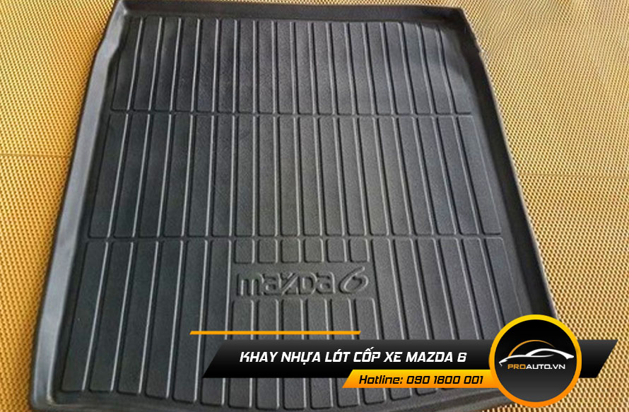 Khay nhựa lót cốp xe Mazda 6
