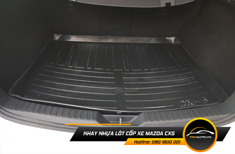 Khay nhựa lót cốp xe Mazda Cx5