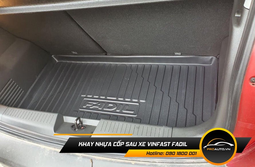 Khay nhựa lót cốp xe Vinfast Fadil