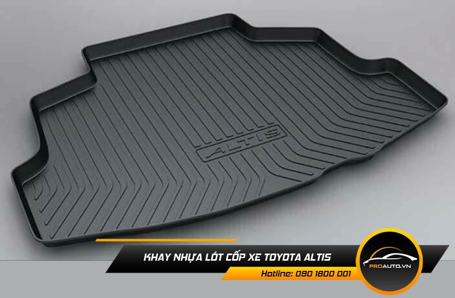 Khay nhựa lót cốp xe Toyota Altis