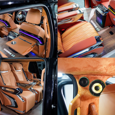 Kia Carnival độ Limousine - Độ xe Limousine da bò sang trọng