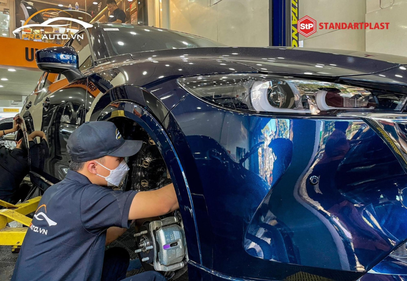 Kinh nghiệm dán cách âm chống ồn cho xe ô tô