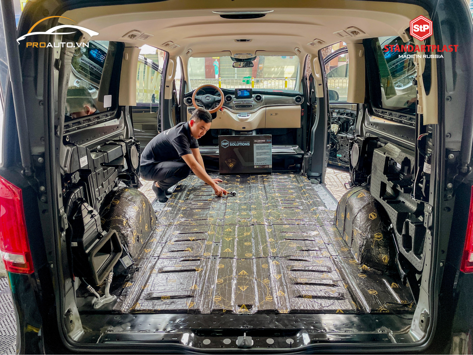 Kinh nghiệm dán cách âm StP cho xe hơi