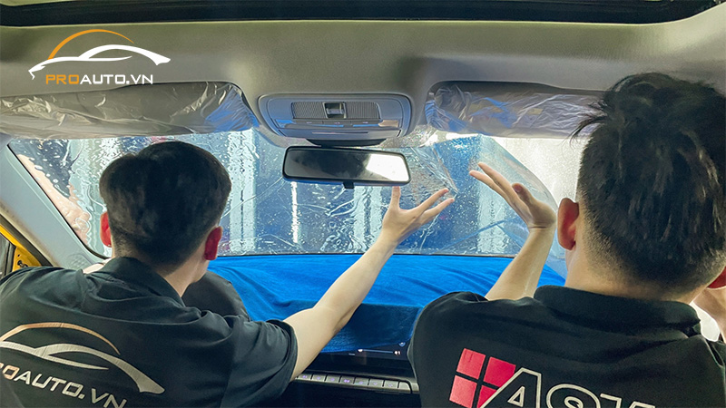 Kinh nghiệm dán phim cách nhiệt xe ô tô chất lượng   