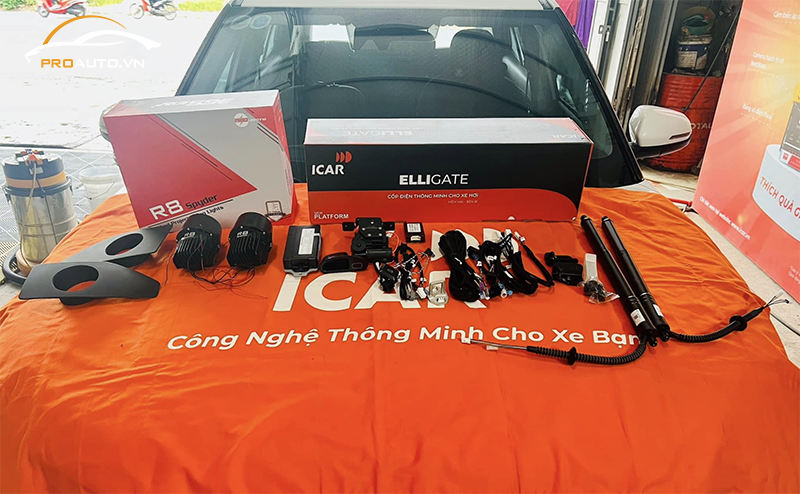 Kinh nghiệm độ cốp điện ô tô ICAR Elligate chất lượng?