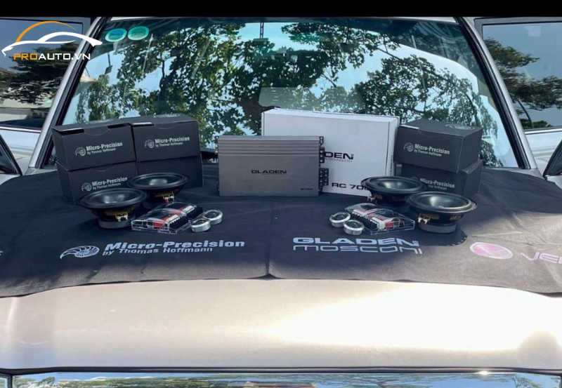 Kinh nghiệm độ loa xe Volkswagen Viloran uy tín chất lương