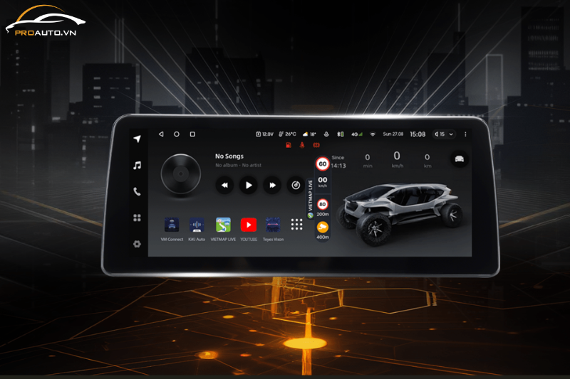 Kinh nghiệm lắp màn hình ô tô Teyes Lux One