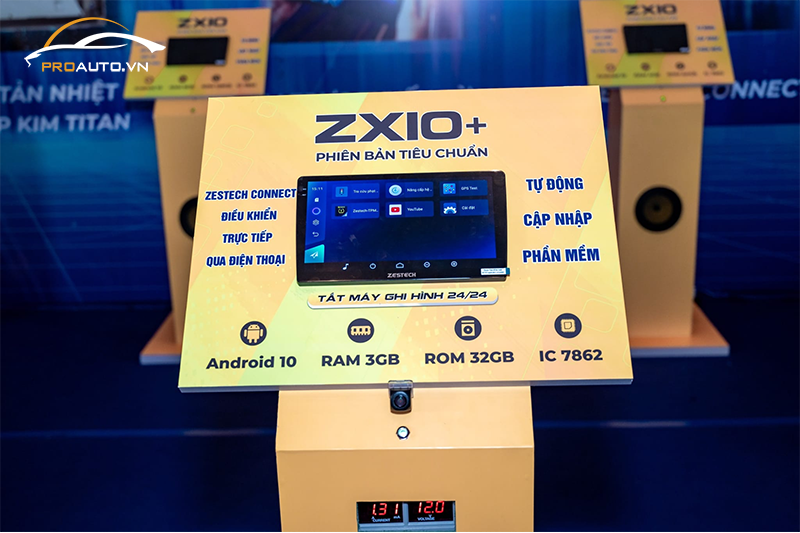 Kinh nghiệm lắp màn hình ô tô Zestech ZX10+ chất lượng