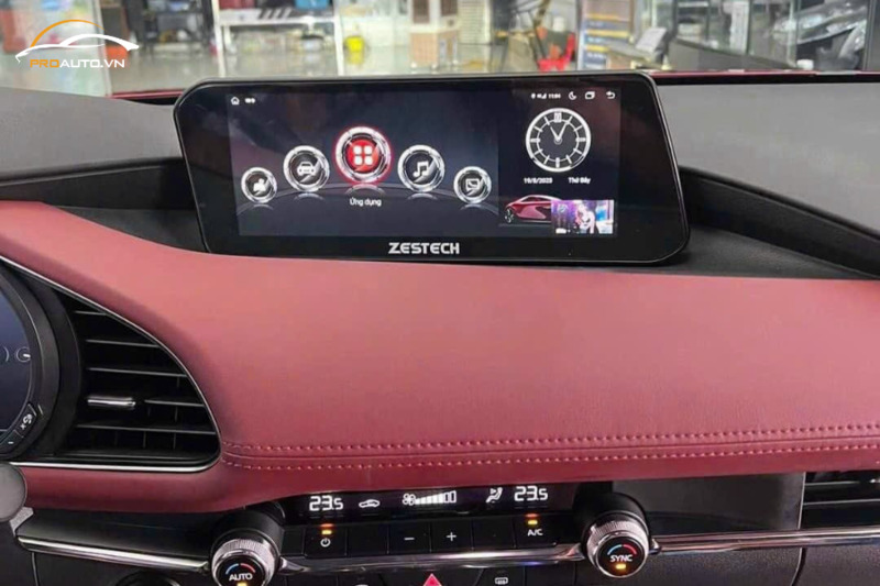 Kinh nghiệm lắp màn hình Zestech Mazda 3