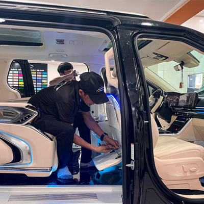 lap dat ban xep cho xe kia carnival 2