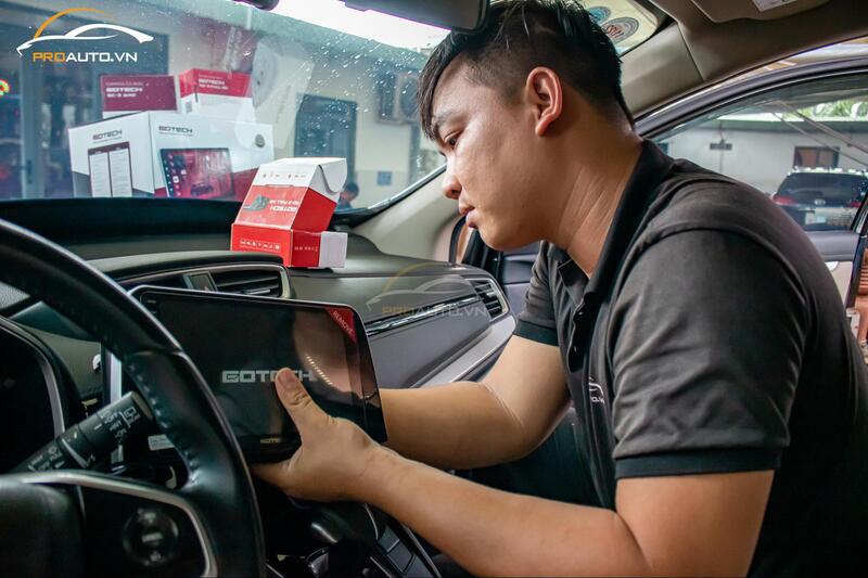 Lắp đặt màn hình xe hơi GOTECH GT Mazda New 360