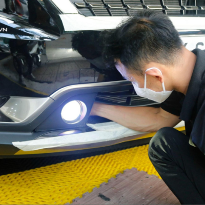 Lắp đèn Aozoom cho xe Kia Carnival