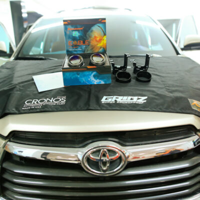 Độ Đèn Bi Gầm Aozoom Eagle Cho Xe Highlander