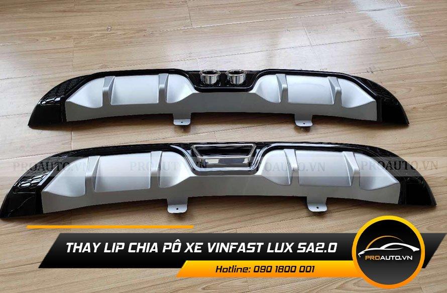 Thay lip chia pô xe Vinfast Lux SA2.0