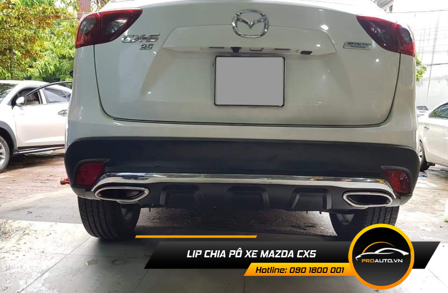 Lip chia pô xe Mazda Cx5