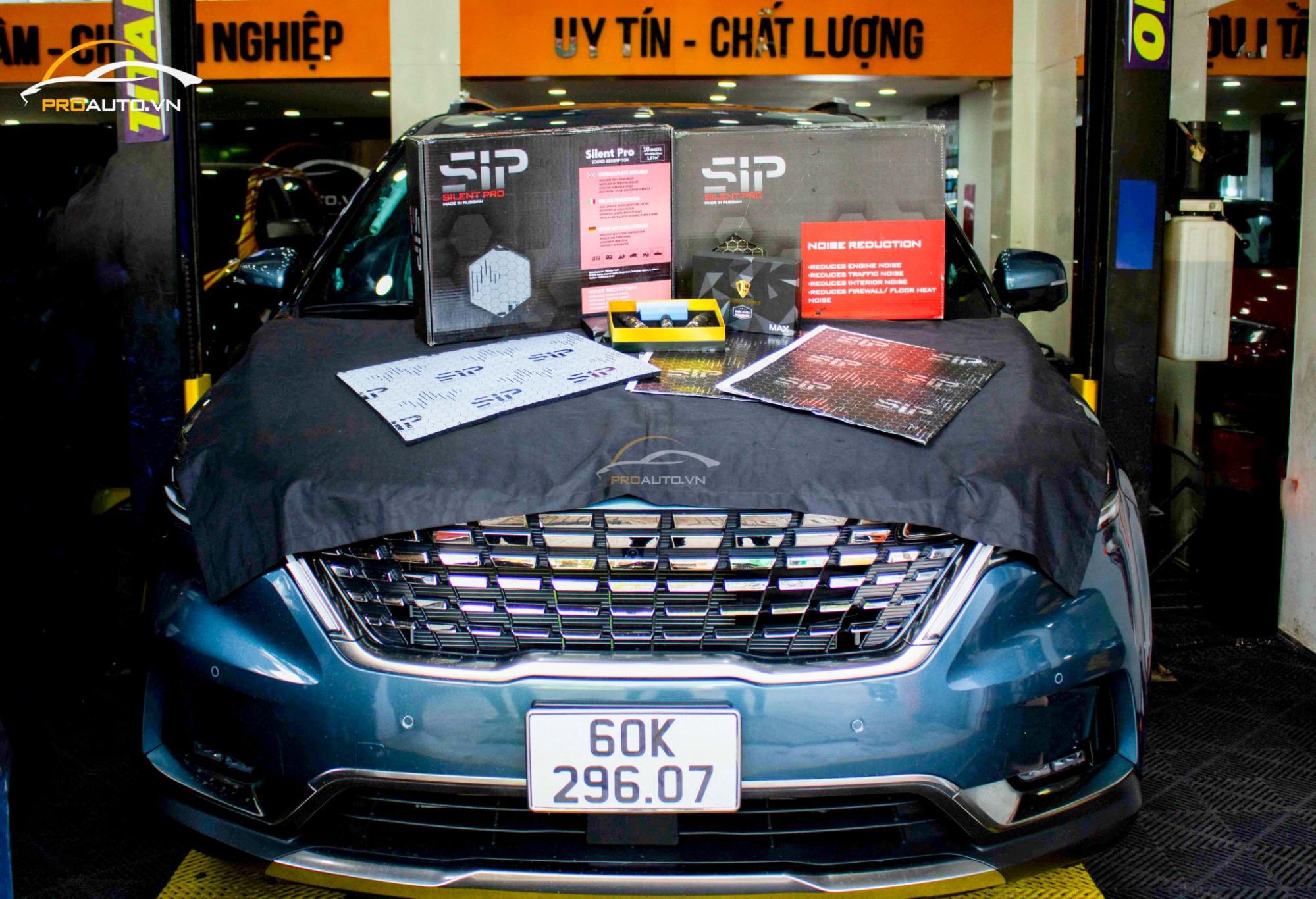 Lợi ích cách âm chống ồn xe Kia Carnival