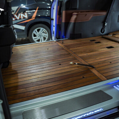 Lót sàn gỗ xe Ford Transit