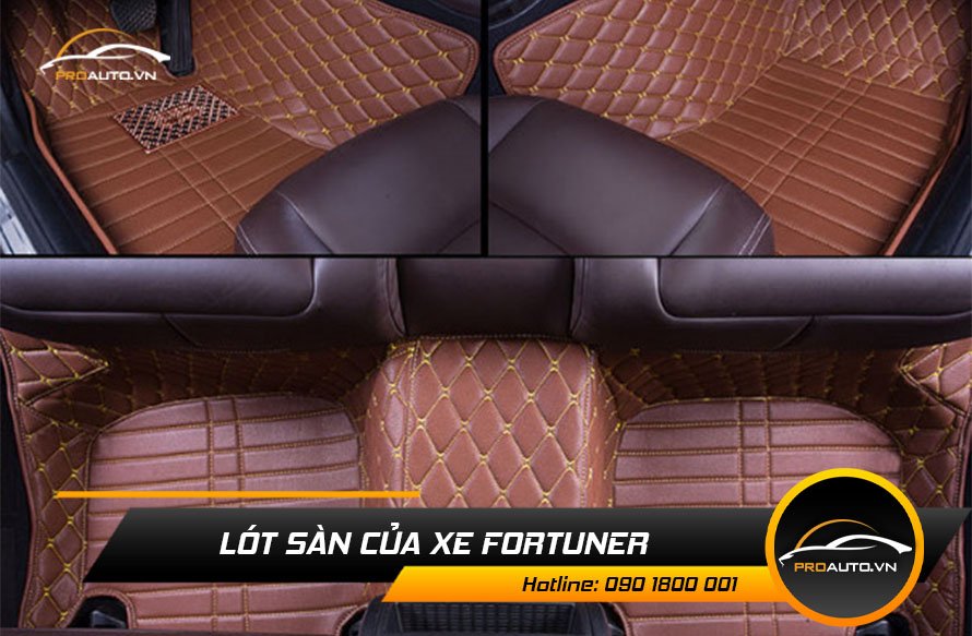 Lót sàn xe Fortuner